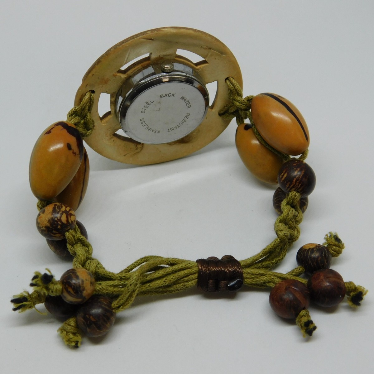KDN Pendant Watch  Vintage Women\'s New Battery KDN Wooden Quartz Analog Women main image 2