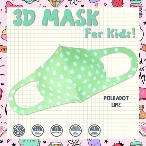4Pack Girls Face Mask Kids Toddler Reusable Washable Protection Cover Breathable - Picture 3 of 5