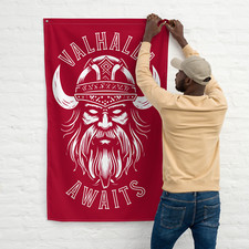 Custom Gym Banner - Weightlifting Decor - Man Cave Wall Art