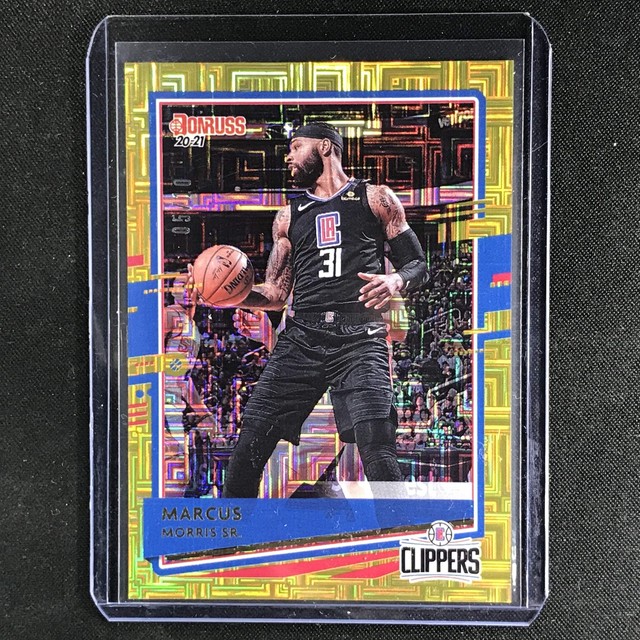2020-21 Donruss Marcus Morris Sr. Choice Infinite Gold 5/10