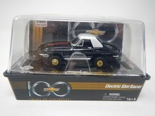 Auto World ThunderJet '67 Chevy Corvette Roadster 100 Years Black Slot Car