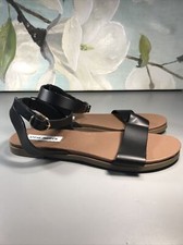 Steve Madden Womens Sandals Black Size 9M SKU 7048