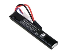 Bulldog LI-PO 1200mah 7.4v Block 20c 8.88WH Airsoft Battery AEG Electric Rifle