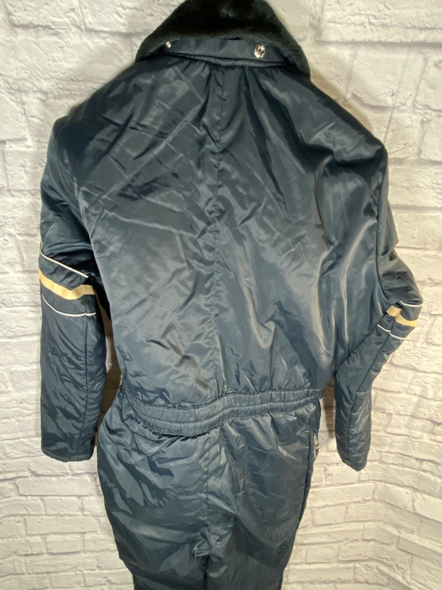 Vintage SEARS Work Leisure Mens Insulated Coveralls Ski One Piece