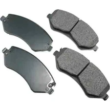 NEW Akebono ACT856 ProACT Ultra Premium Ceramic Disc Brake Pad Set Free US Ship