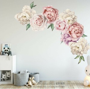 peony wall decal nursery
