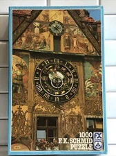 Astronomical Clock Germany FX Schmid 1000 Piece Jigsaw Puzzle #98192.4 SEALED