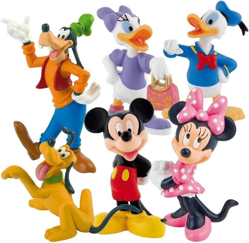 Set 8 Figures Mickey Mouse | eBay