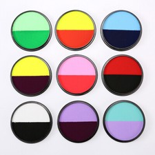 Face Body Paint 2 Colors Water Soluble Face Body Makeup Pigment for Adults Kids