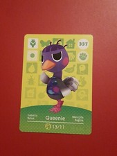 QUEENIE ANIMAL CROSSING AMIIBO SERIES 4 CARD #337 TRACKED AU POST geniuine
