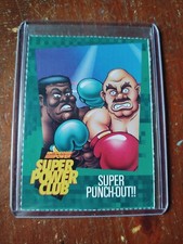 NINTENDO POWER MAGAZINE SUPER POWER CLUB 1994 ¡¡SUPER PUNCH-OUT!! TARJETA #156 VIDEO