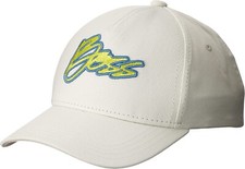New Hugo BOSS unisex mens white designer golf pro tennis baseball jeans hat cap