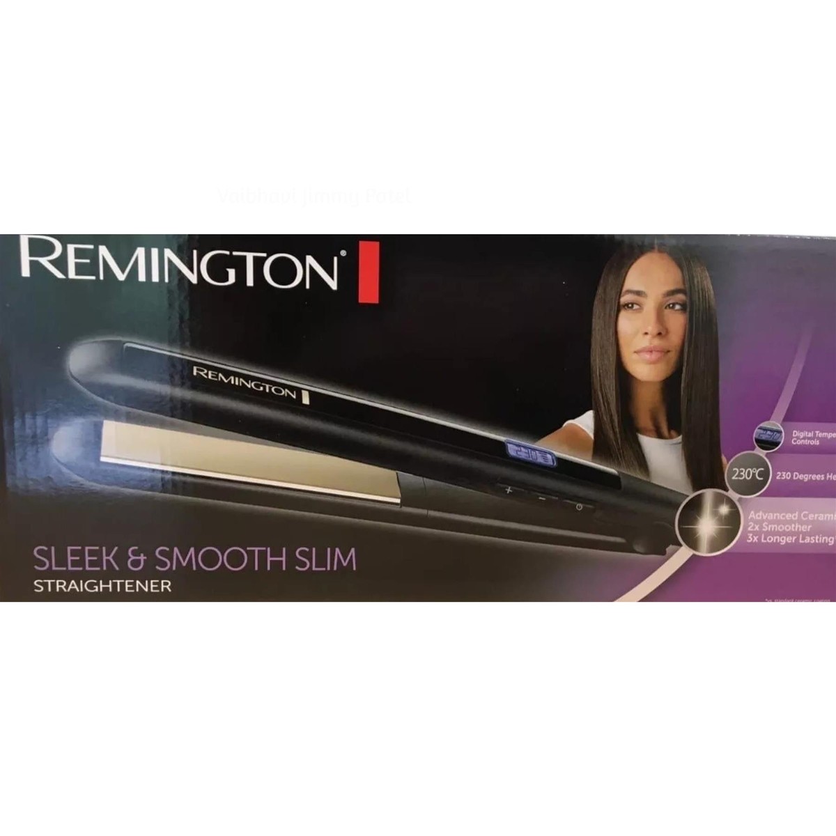Remington Sleek Smooth Hair Straightener│Advanced Ceramic