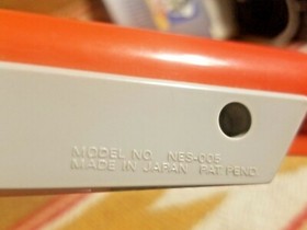 2 1985 NINTENDO ZAPPER GUNS NES 005 ORANGE + SHOOTING RANGE GAME ALL TEST WORKS