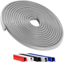 16.5FT 5M Universal Car Door Edge Protector Guards, No-Glue Required Rubber Sea