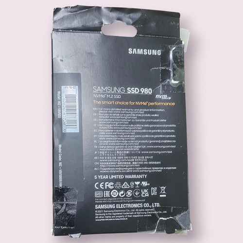 Samsung 980 500 GB M.2 2280 SSD da gioco interno (MZ-V8V500B/AM) - Foto 2 di 3