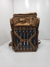 Evolution Fishing Drift Series 3700 Tackle Backpack with QuikLatch System Brown