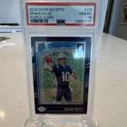 2024 Panini Donruss Optic Drake Maye #229 Rated Rookie Purple Scope PSA 10