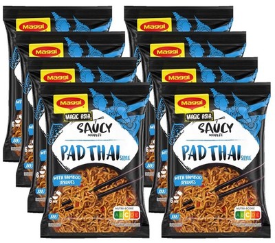 Maggi Magic Asia Pad Thai Noodles, 8er Pack (8 x 128g)