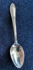 WALLACE STERLING SILVER SCARCE RHEIMS PATTERN DEMITASSE COFFEE SPOON NO MONGRAM