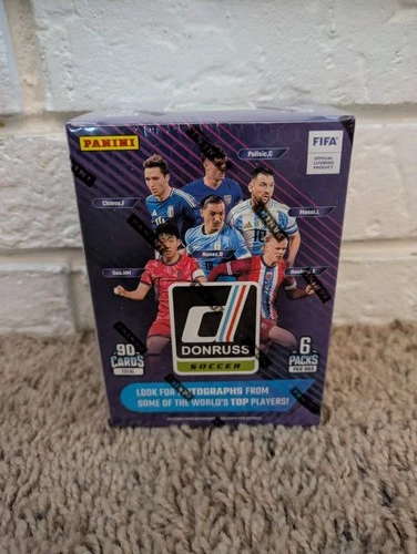 2024-25 Donruss FIFA Soccer Factory Sealed Blaster Box New Sealed