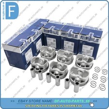 Mahle Pistons Rings Set 820.5mm Cr 111 6pcs For Bmw 325i 523i E30 E93 E83 F10