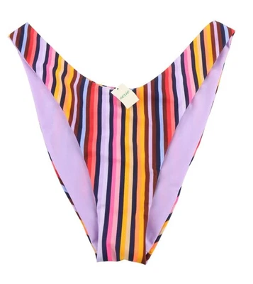 Aerie Boxer Bikini Pour Femme 2XL Multicolore Rayé Doublé - Photo 1/4