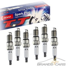 6x DENSO ZÜNDKERZE TWIN TIP FÜR MERCEDES S-KLASSE W126 260 300 SL R107 R129