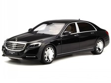 Mercedes X222 Maybach S600 schwarz Modellauto GT162 GT-Spirit 1:18