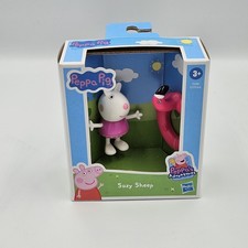 PEPPA PIG Family  Friends Adventures Figure Set SUZY SHEEP  Flamingo Float NEW