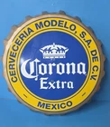 Vintage Corona Extra Beer Crown Bottle Cap Metal Advertising Sign 19" Mexico