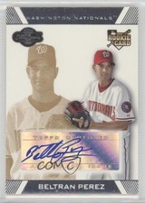2007 Topps Co-Signers Bronze 237/250 Beltran Perez #104 Auto 9uz
