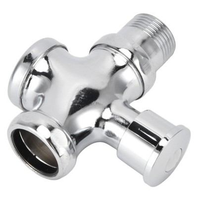 Urinal Flush Valve With Push Button Toilet Delay Flushing Valve Toilet Tank SET