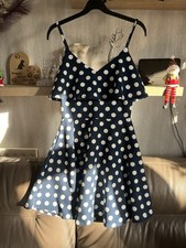 Boohoo Polka Dot Dress. Size 8