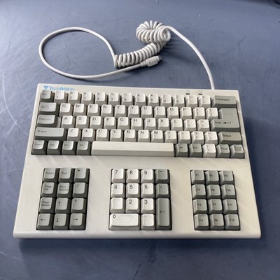 Tellervision DCK101 Bank Teller Keyboard Mechanical Vintage PS/2 No Numlock