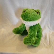 Green Frog Plush Stuffed Animal World 11" Soft Toy