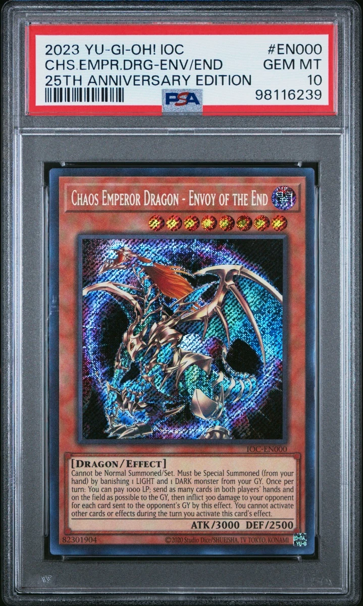 Chaos Emperor Dragon-Envoy of the End Yu-Gi-Oh! TCG Professional