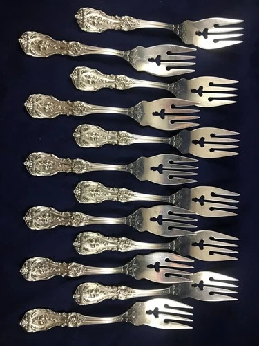 Reed & Barton Francis 1 - 6 1/8" Salad Forks - Sold Individually - Sterling