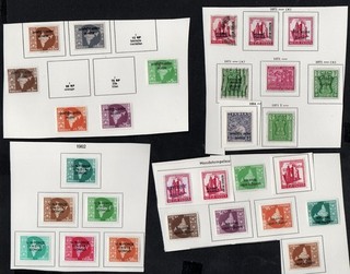 INDIA Group of 29 Mainly M. Mint with Gum MILITARY as shown PERFECT Quality