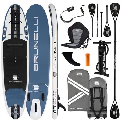 BRUNELLI 10.8 Woven X Fusion Double Layer iSUP Board aufblasbar Stand Up Paddle 