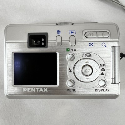 Pentax Optio S40 4mp Digital Camera With 3x Optical Zoom UNTESTED
