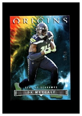 2022 Panini Origins Turquoise #82 D.K. Metcalf /50 Seattle Seahawks