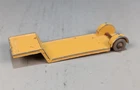LESNEY Matchbox No. 27A BRITISH TRAILER GREY WHEELS No Truck
