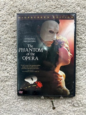 The Phantom of the Opera DVD 2004 Widescreen Gerard Butler Emmy Rossum