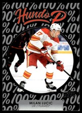 2021-22 Upper Deck Hundo P Milan Lucic Calgary Flames #HP-7