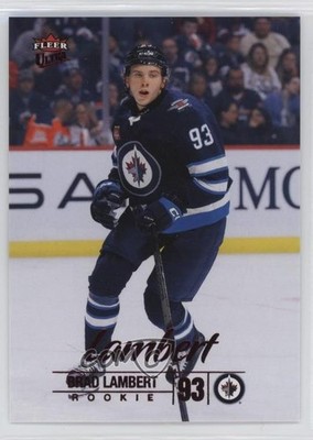 2024 Upper Deck Fleer Ultra Rookies Red Foil 77/94 Brad Lambert Rookie RC 1u18