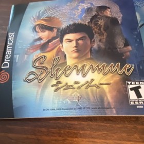 SEGA Shenmue Sega Dreamcast Action & Adventure Manual and passport included