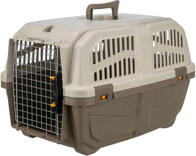 TRIXIE Transportbox Skudo   S: 40 × 39 × 60 Cm, Iata-Konforme Transportbox Für H