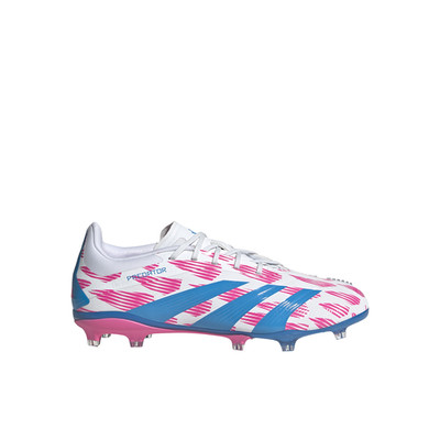 adidas Predator Elite Firm Ground Soccer Cleats Youth Boys White Sneakers Athlet
