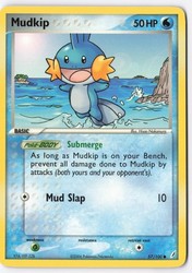 Mudkip 57/100 EX Crystal Guardians Common
